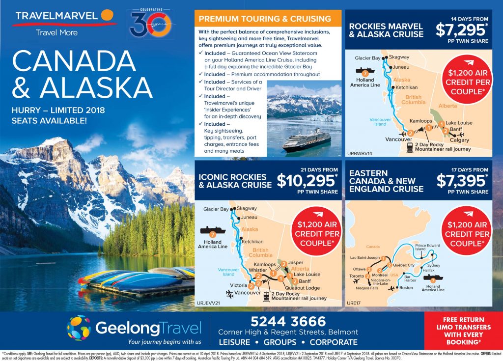 Recently advertised deals - Geelong Travel