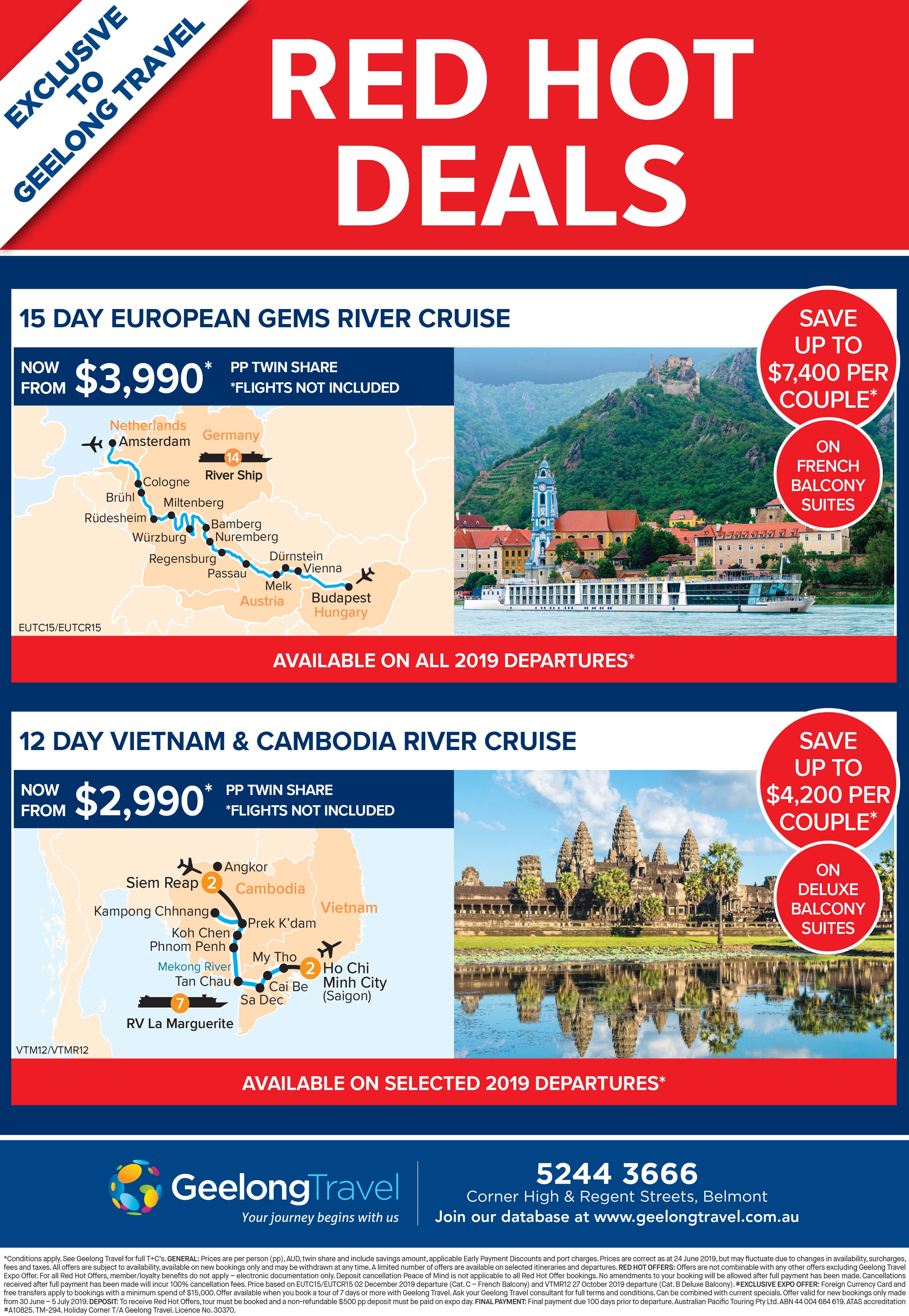 red hot travel deals