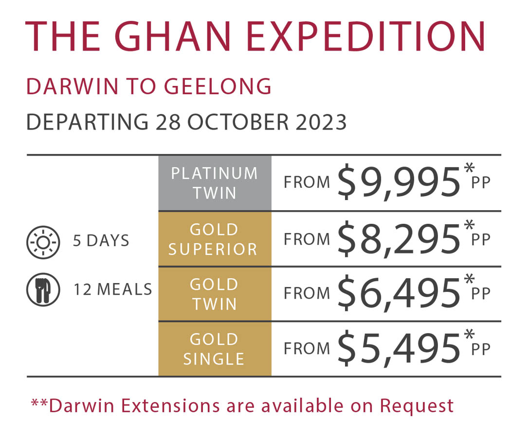 geelong travel ghan